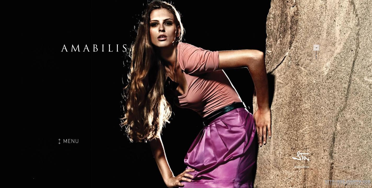 站网站截图-巴西Amabilis品牌女性高档服饰服
