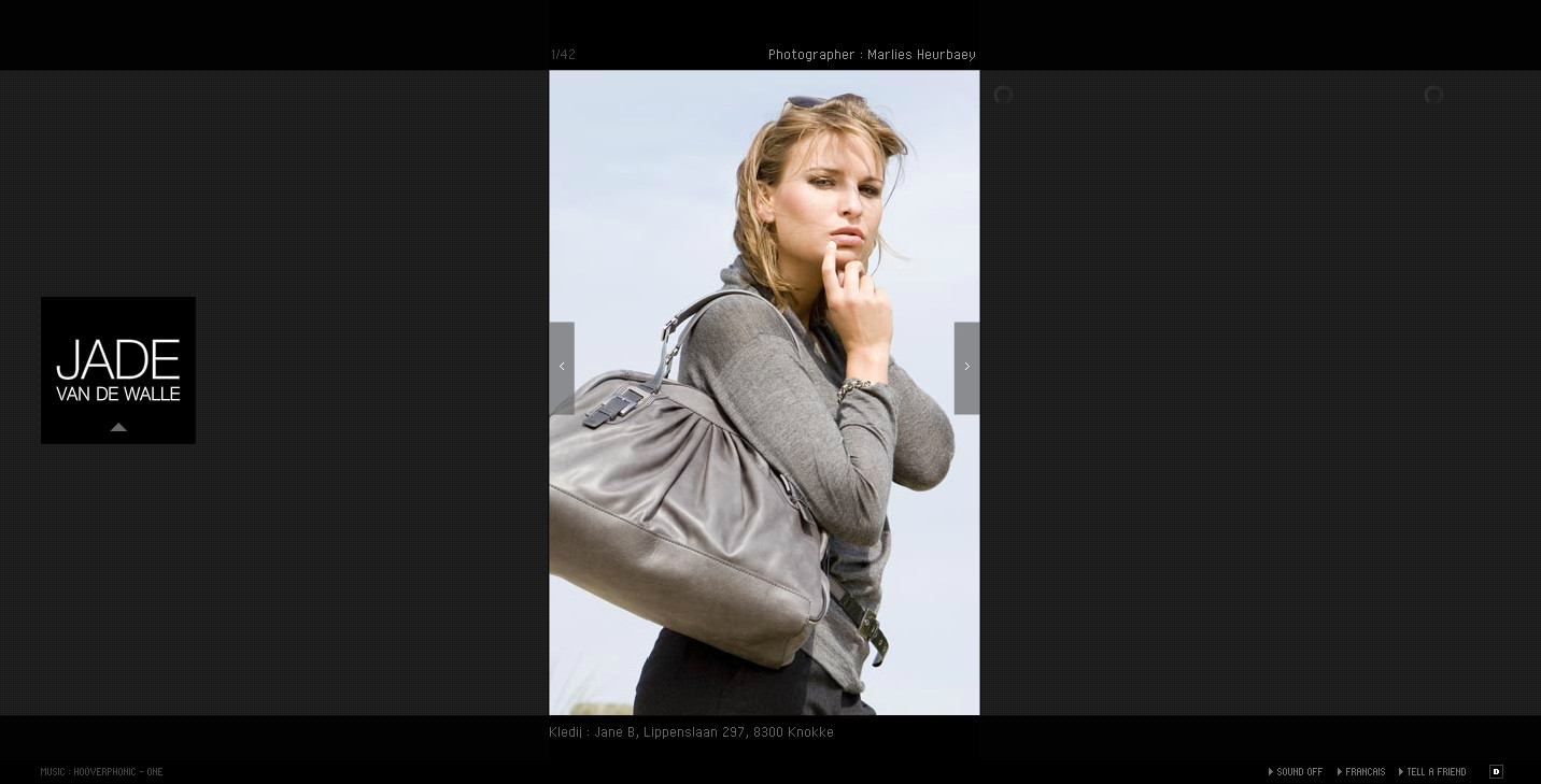 〓 酷站网站截图-意大利JAD女性时装服饰-优秀