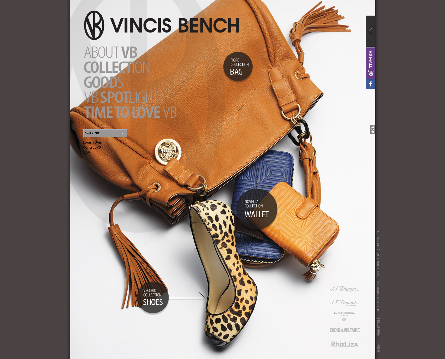 〓 酷站网站截图-韩国vincis-bench品牌女包时尚