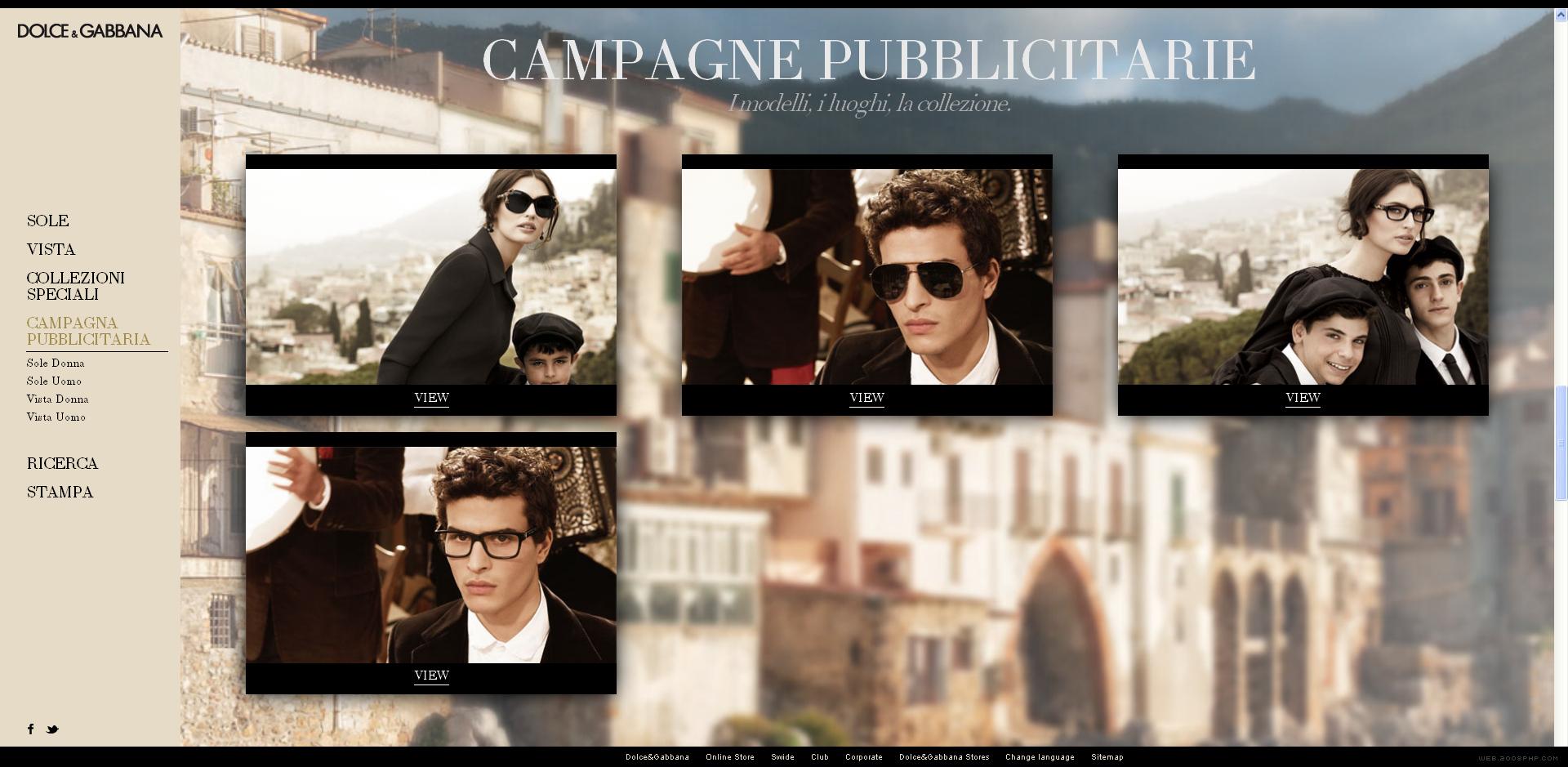 意大利杜嘉班纳时尚眼镜产品展示官方网站!