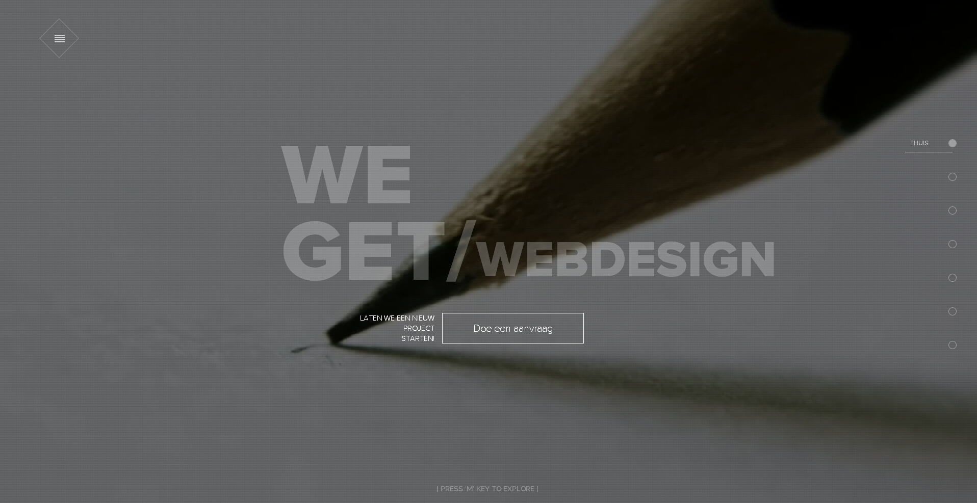 荷兰THUIS-WEGET网页设计师程序员个人酷站