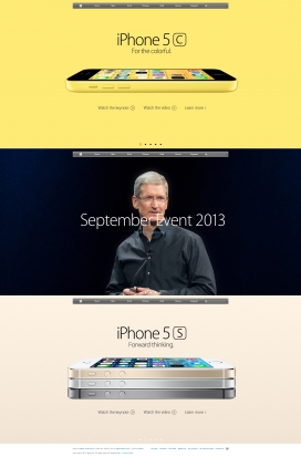 五彩苹果世界！Apple苹果iPhone5 c新版手机酷站。多款五颜六色的iphone5手机。