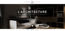 法国巴黎Audrey Azoura奥黛丽室内设计师官方网站。结合现代和优雅进行设计和施工。往下滚动鼠标-首页焦点图自动替换。