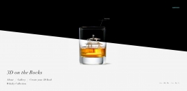 品味你的威士忌！欢迎来到日本3D威士忌的艺术动画特效酷站。一个美丽的冰创造你喜欢的形状，结合最新的3D技术，细细品味你的威士忌。