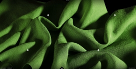 意大利Lanificio Luigi Ricceri棉质纺织品产品酷站-非常大气的纺织品微距摄影图。
