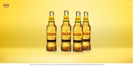 Zelta啤酒产品酷站。