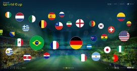 激情巴西2014世界杯赛事记录酷站！