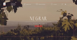 意大利Valpolicella Negrar餐厅红酒美食网页设计！
