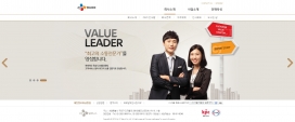 韩国CJ TELENIX电视购物企业酷站！
