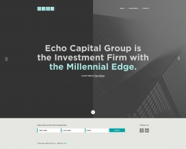 无与伦比的资金战略合作！欧美Echo Capital千年缘投资集团公司。