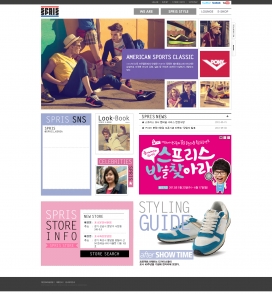 韩国SPRIS品牌服饰休闲鞋子网站