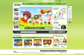韩国儿童卡通漫画娱乐小型游戏网