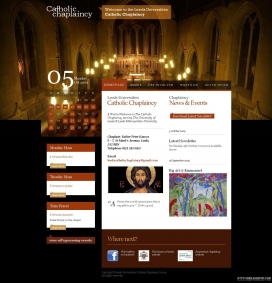 英国利兹大学天主教牧教堂网站