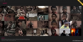 欧美非洲救助难民摄影相册展示网站