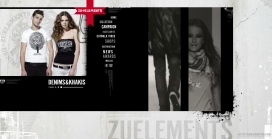 意大利奢侈品牌ZUELEMENTS官服饰时装模特展示网站