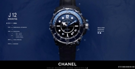 CHANEL香奈儿奢华奢侈品j12腕表手表展示网站