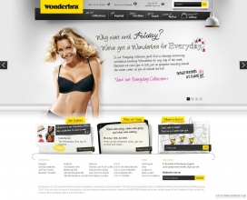 欧美Wonderbra神奇女性胸罩，文胸乳罩网站。