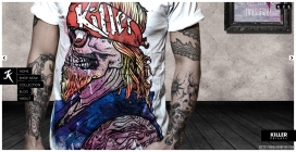 欧美Killer Brigade杀手旅-T恤印花设计网站