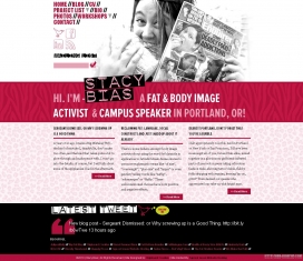 斯泰西减肥中心 - 脂肪活动家和身体意象校园音箱