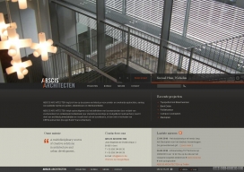 荷兰Abscis建筑师网站，横坐标建筑师是一个多学科的建筑公司，在不同的作业架构的丰富经验：住宅和办公室，学校和大学建筑，疗养院