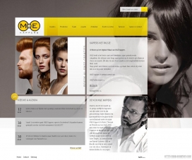 荷兰美发沙龙产品发型造型网站。