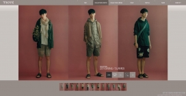 日本trove时尚服饰时装展示网站