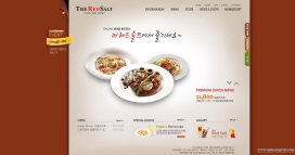 韩国THE RED SALT美味餐厅餐馆网站