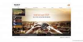 索尼阿尔法单反数码相机-NEX系列网站