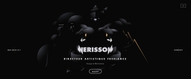 法国斯特拉斯堡Nerisson自由设计师插图设计酷站！专门从事网页设计，iOS移动应用和安卓软件，插图设计。