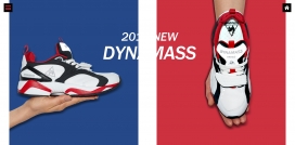DYNAMASS-运动跑鞋产品酷站！