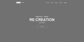 东京re-creation网页设计机构！