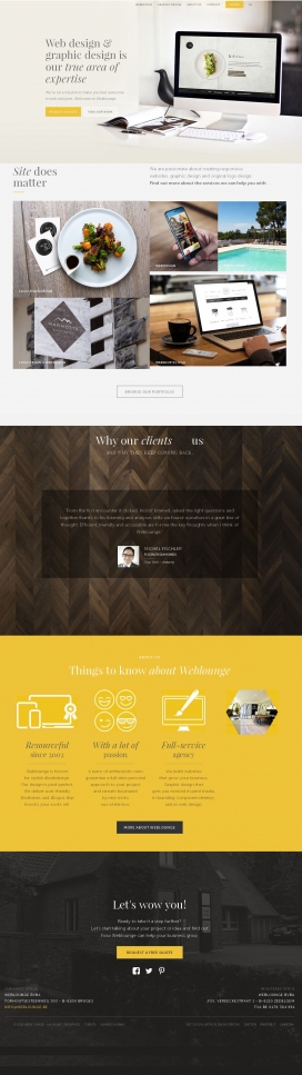 比利时Bruges网页设计机构酷站！