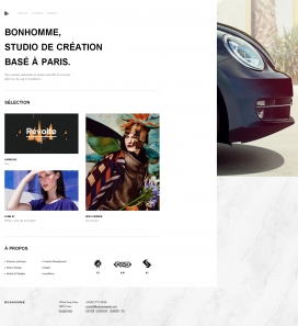 法国巴黎Bonhomme数字创意工作室！专注于互动性和创新性的设计。