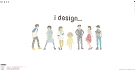 我是设计师！日本BLA五彩像素画设计酷站。
