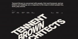 Tennent Brown建筑设计师作品展示酷站！