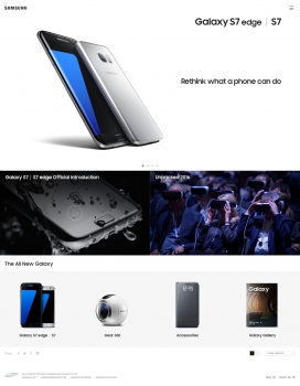 2016三星Galaxy-S7智能手机网站！