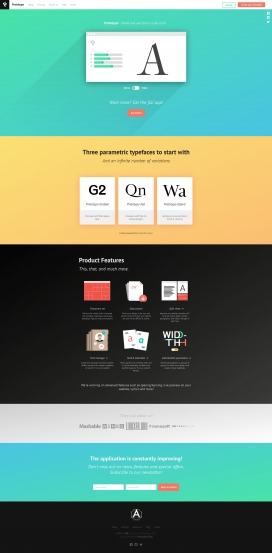 Prototypo-让你在5分钟内创建属于自己的字体！