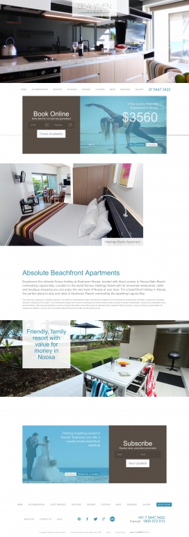 Seahaven Noosa Resort - 绝对海滨公寓！