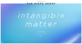Intangible Matter-在线互动体验酷站！很炫的螺旋纹HTML5特效。