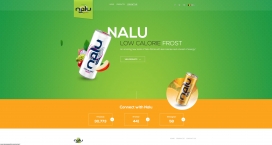 惊人的新品味包-低卡路里的NALU饮料！