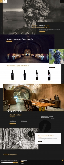 Italics-斜体葡萄种植者葡萄酒！