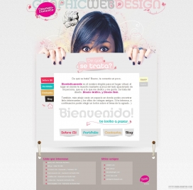 欧美平面设计网页设计个人网站
