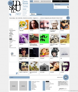 西班牙OLDSKULL.NET - 在线期刊平面设计和摄影