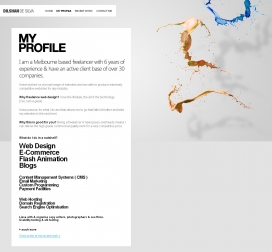 澳大利亚墨尔本自由网页设计师网站，