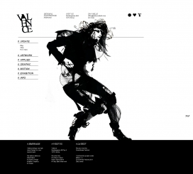 奥地利维也纳valencestudio时尚平面，网页设计插画设计工作室网站。