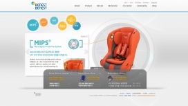 韩国Bonest Benest婴儿宝宝汽车座驾安全椅产品展示。