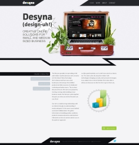 Desyna-供应商，不久的精品网站，令人难忘的品牌和令人耳目一新的Web应用程序