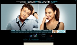 美国2011年8月喜剧爱情电影《朋友也上床Friends with Benefits》，贾斯汀・丁伯莱克 米拉・库妮丝 派翠西娅・克拉克森主演，剧情：影片的故事虽然俗套，但在《绯闻计划》的导演威尔・古勒的掌舵下，影片呈现出绝对新鲜有趣的质感，两位主演也火花不断。