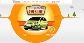 南非起亚Picanto微型汽车网站。