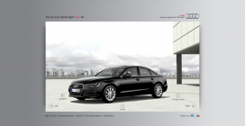奥迪Audi A6新款汽车印度网站